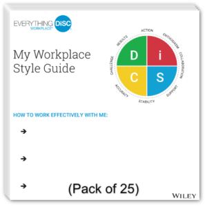 Everything DiSC Workplace Style Guide