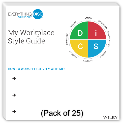 Everything DiSC Workplace Style Guide